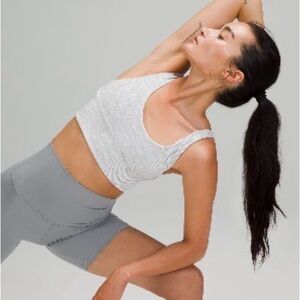 Lululemon Align Reversible Gray/White Sports Bra